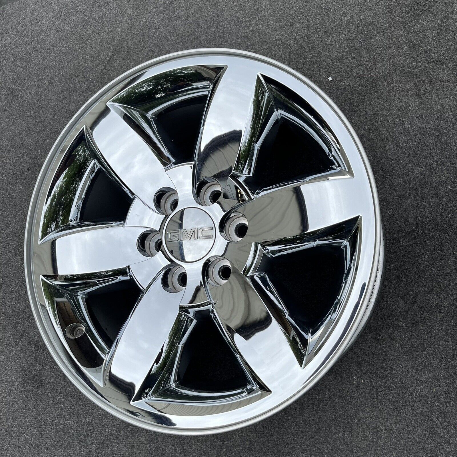 SINGLE 20 INCH WHEEL/RIM GMC SIERRA 1500 YUKON 2009-2014 OEM CHROME ...