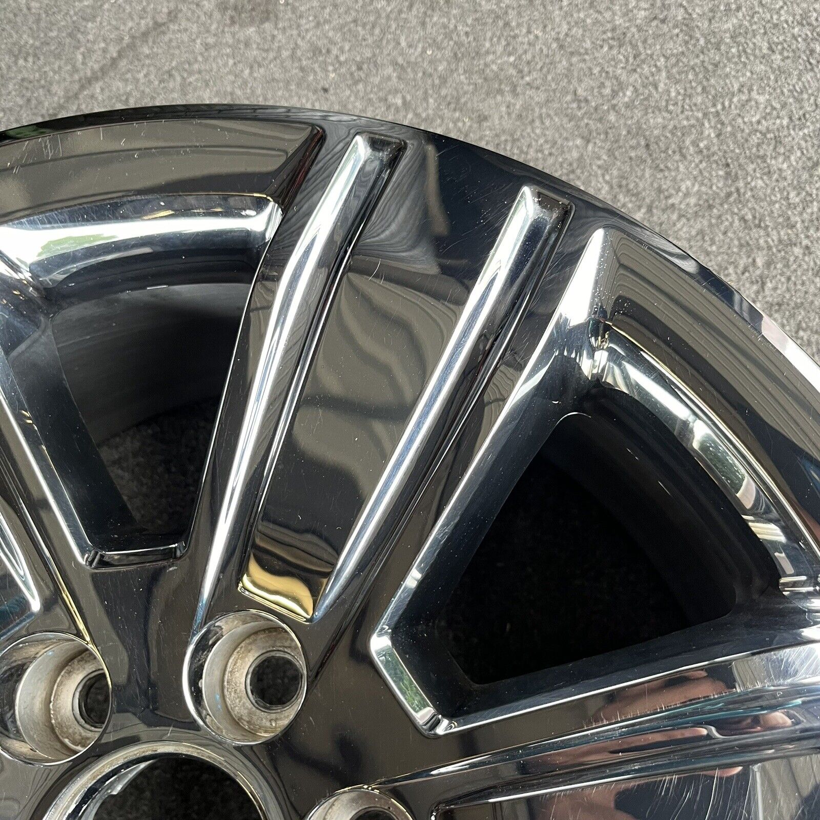 single 20 inch wheel/rim gmc sierra 1500 2016-2018 oem genuine chrome ...
