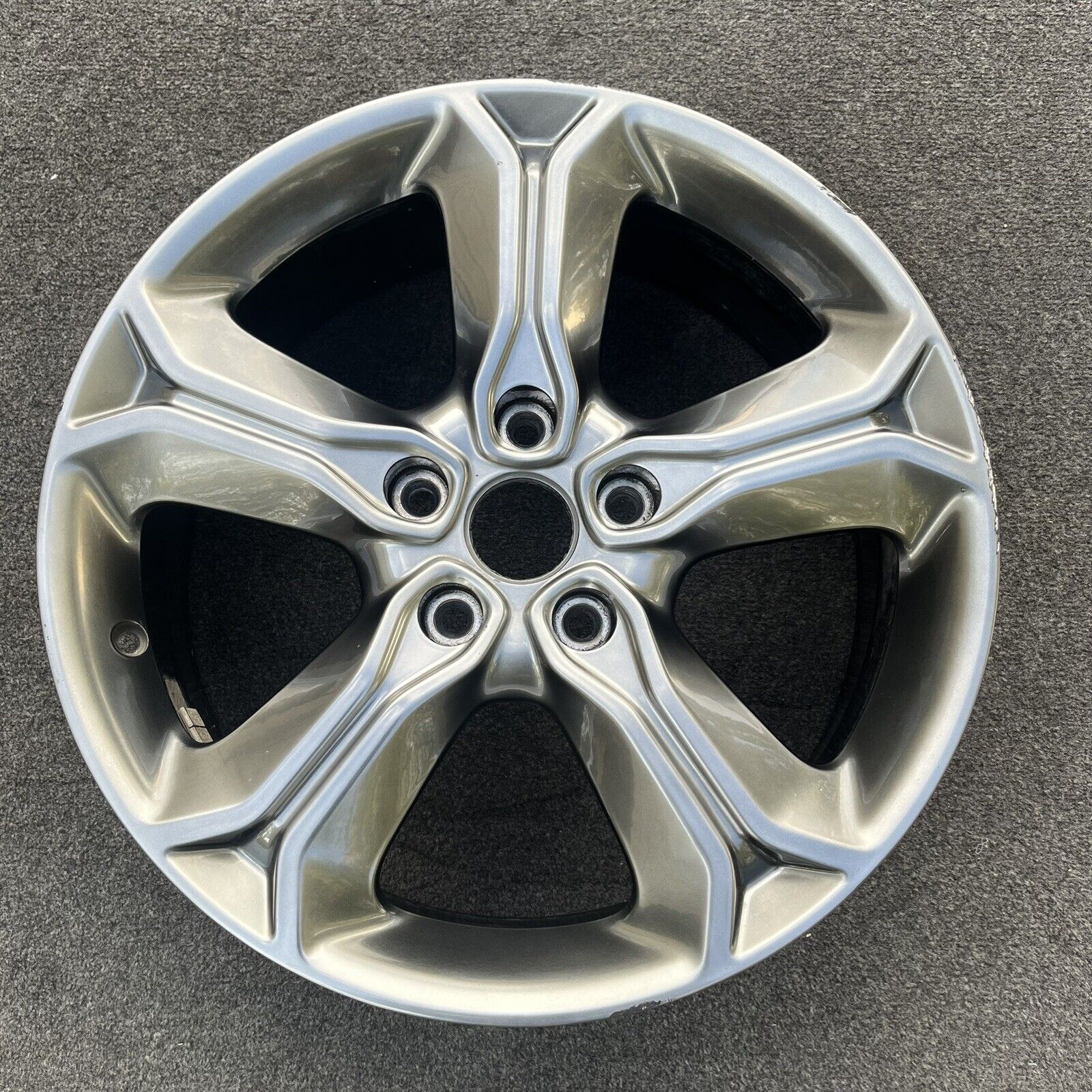 SINGLE 19 INCH WHEEL/RIM DODGE JOURNEY 2015-2020 OEM SMOKED HYPER 2519 ...