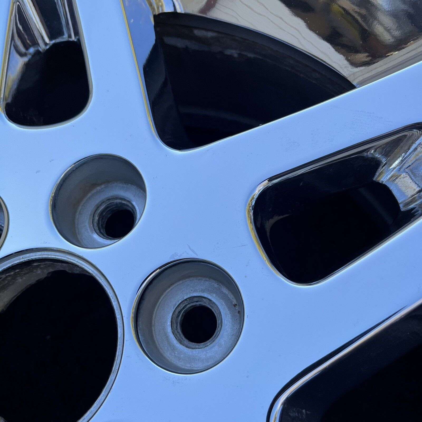 SINGLE 18 INCH WHEEL/RIM GMC SIERRA 1500 2008-2012 OEM GENUINE CHROME ...