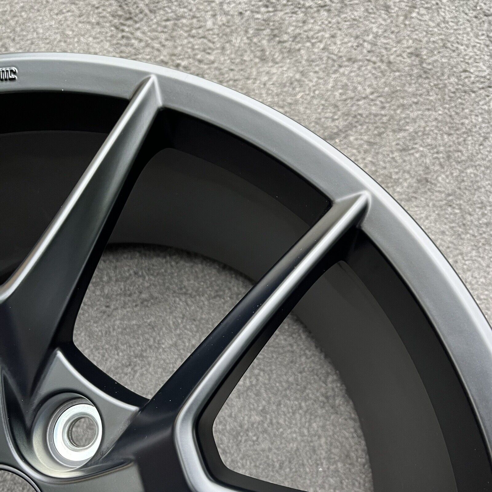 single 19 inch wheel/rim honda civic type r 2023-2024 oem satin black ...