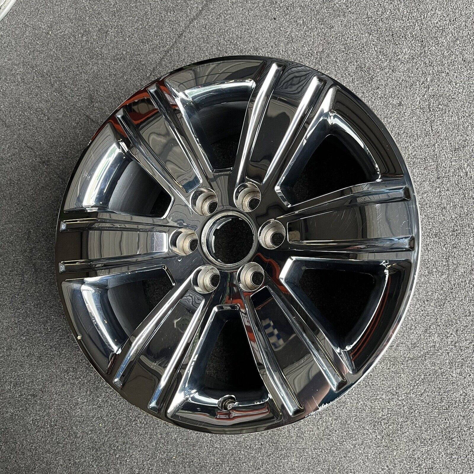 single 20 inch wheel/rim gmc sierra 1500 2016-2018 oem genuine chrome ...