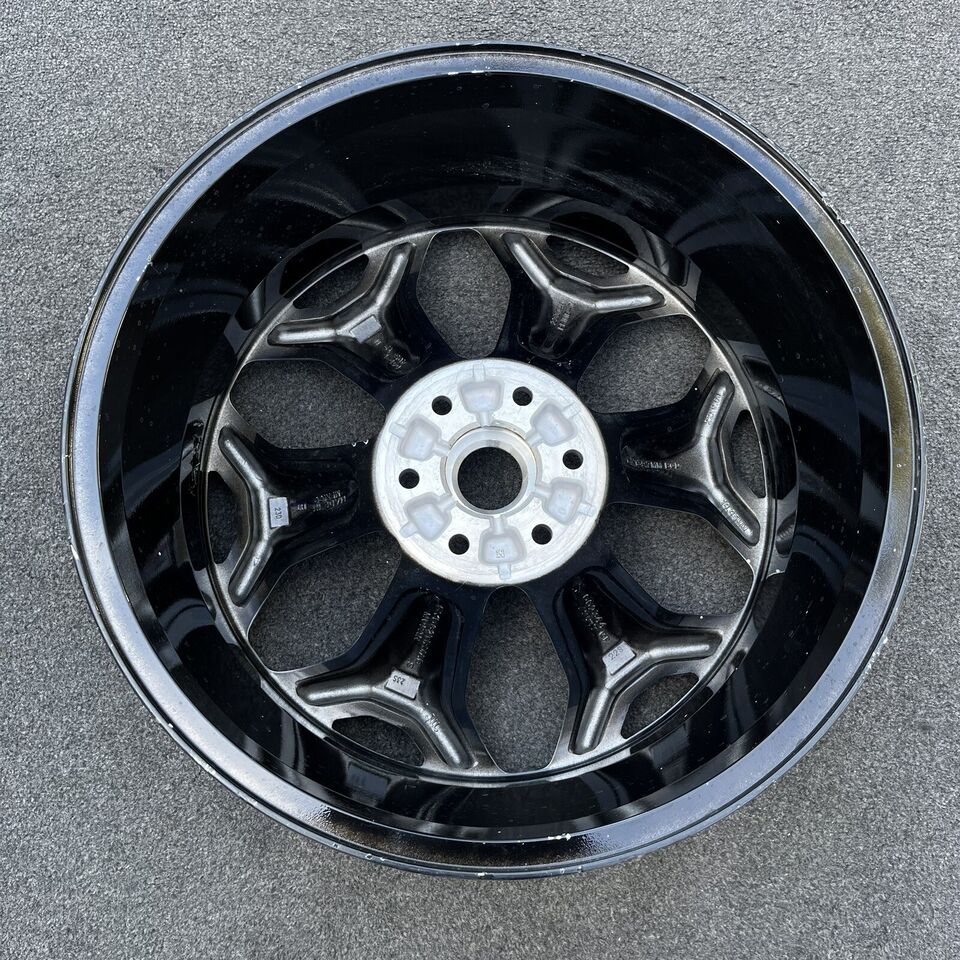 SINGLE 22 INCH WHEEL/RIM DODGE RAM 1500 2019-2024 OEM CHARCOAL POLISHED ...