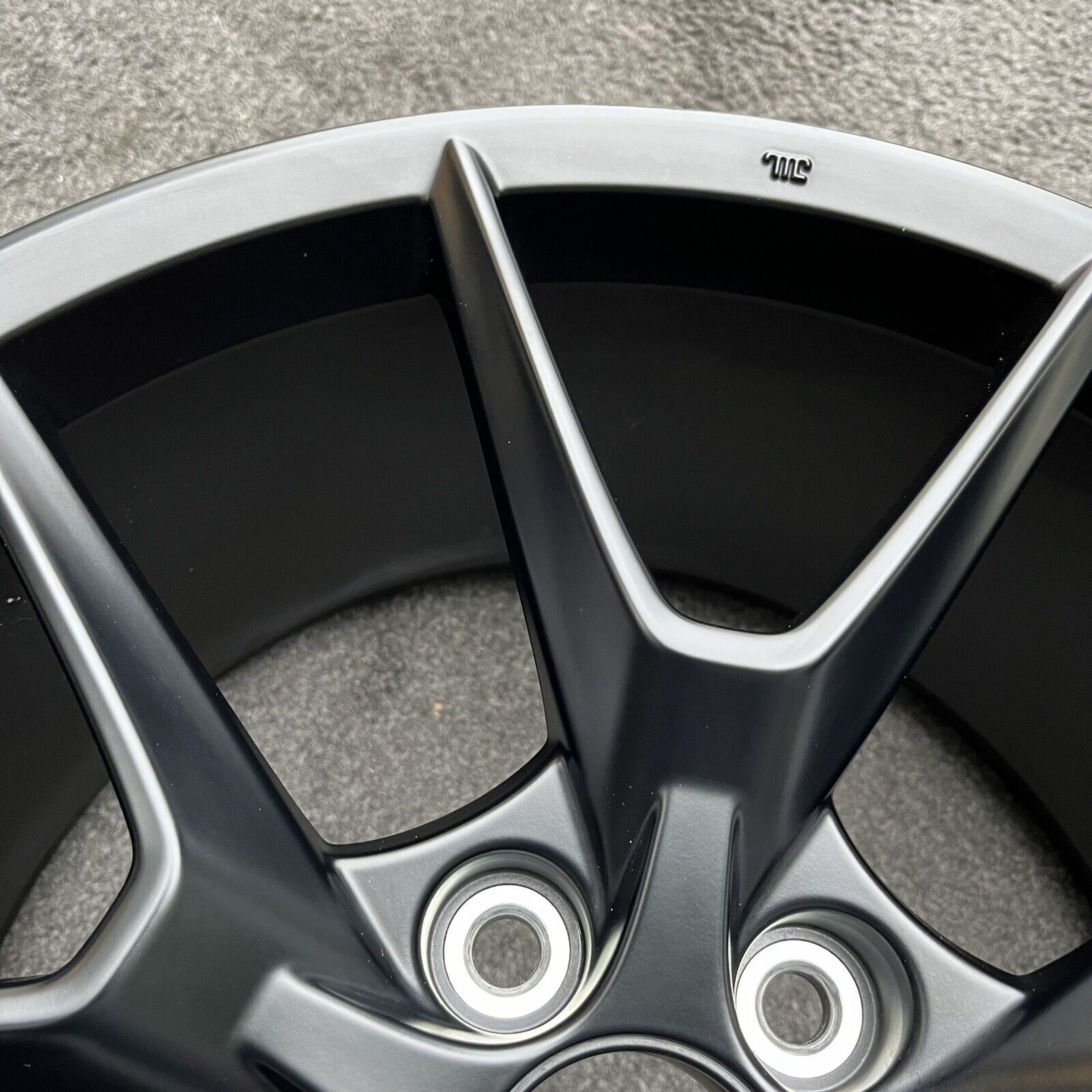 single 19 inch wheel/rim honda civic type r 2023-2024 oem satin black ...