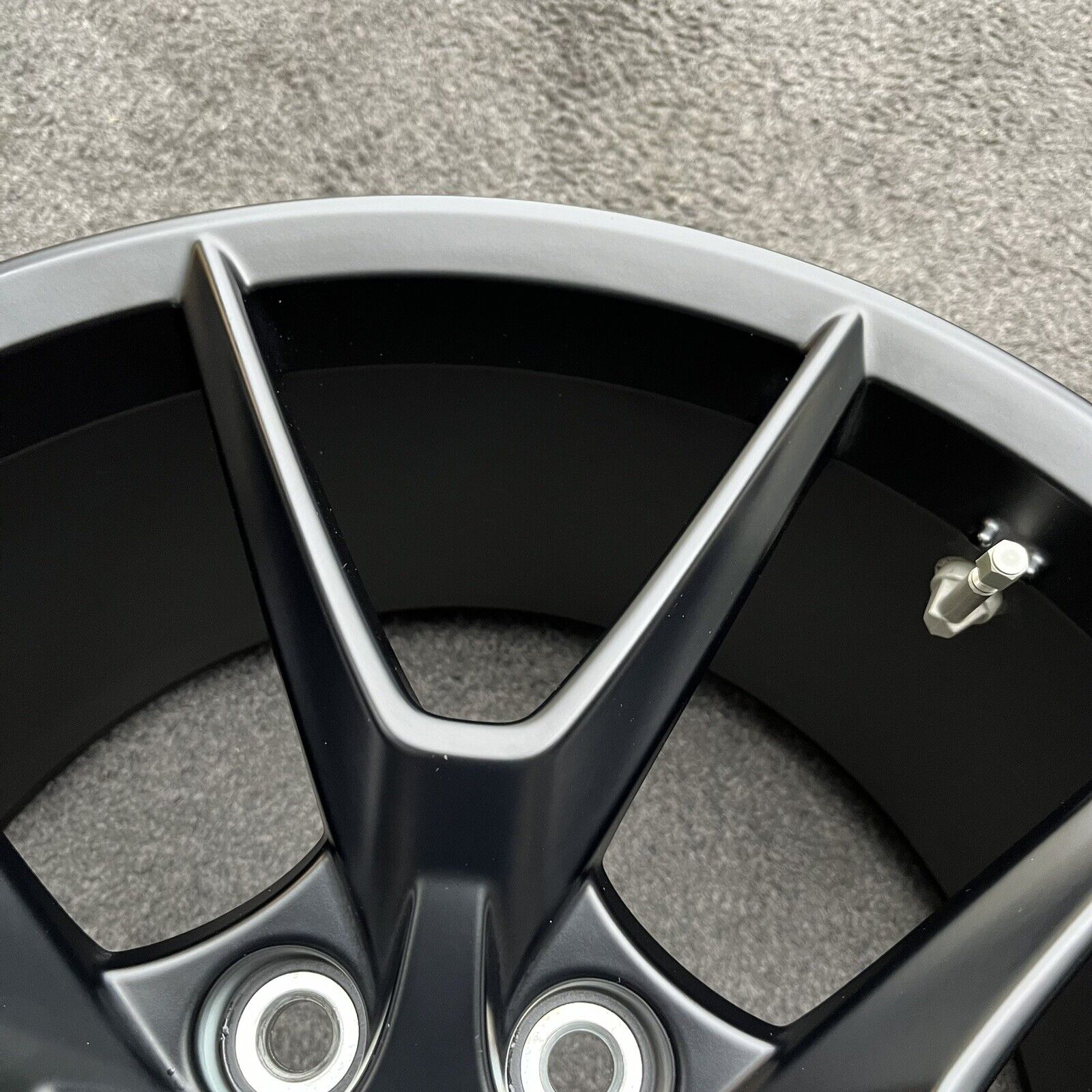 single 19 inch wheel/rim honda civic type r 2023-2024 oem satin black ...