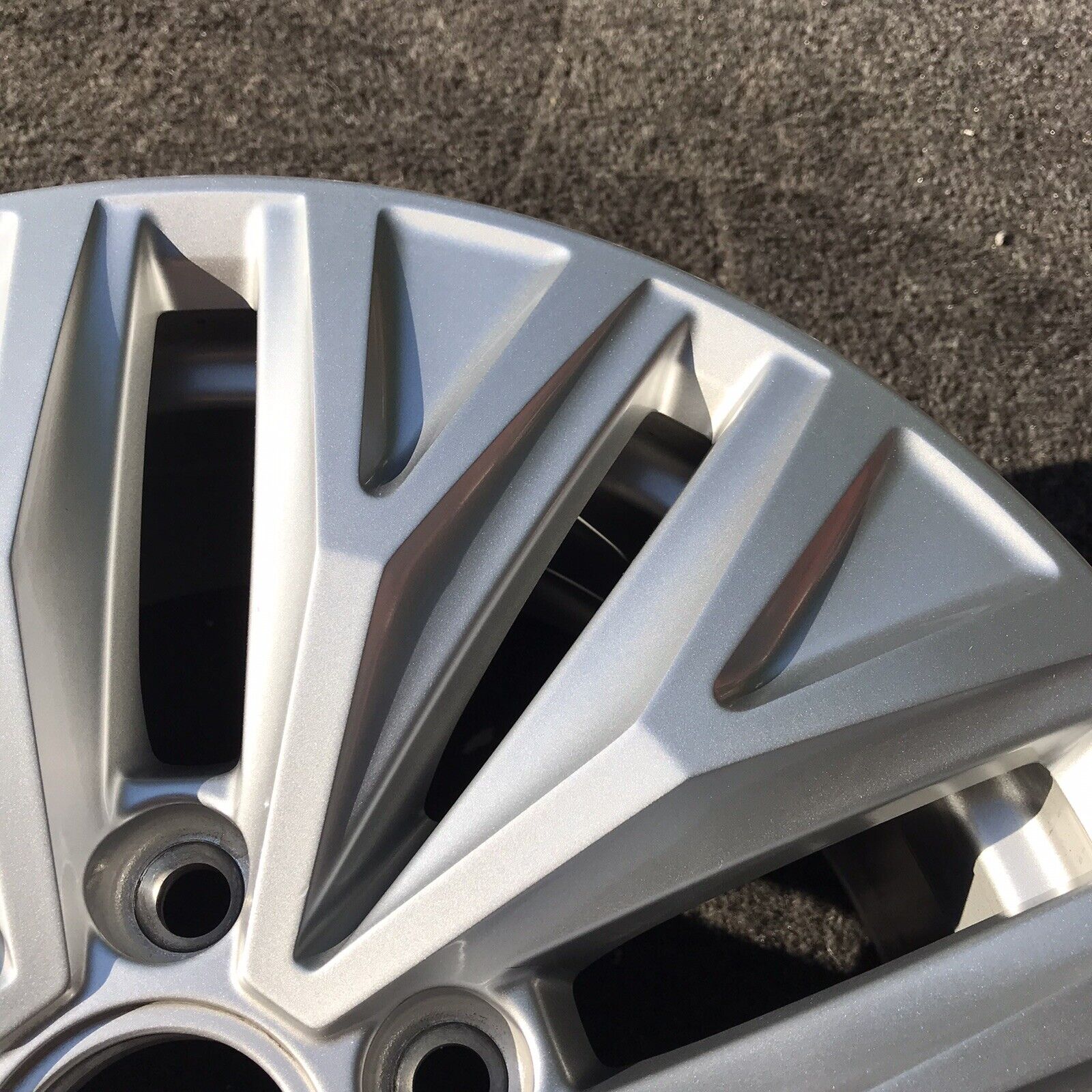 SINGLE 16 INCH WHEEL/RIM VOLKSWAGEN JETTA SILVER 2019-2020 GENUINE OEM ...