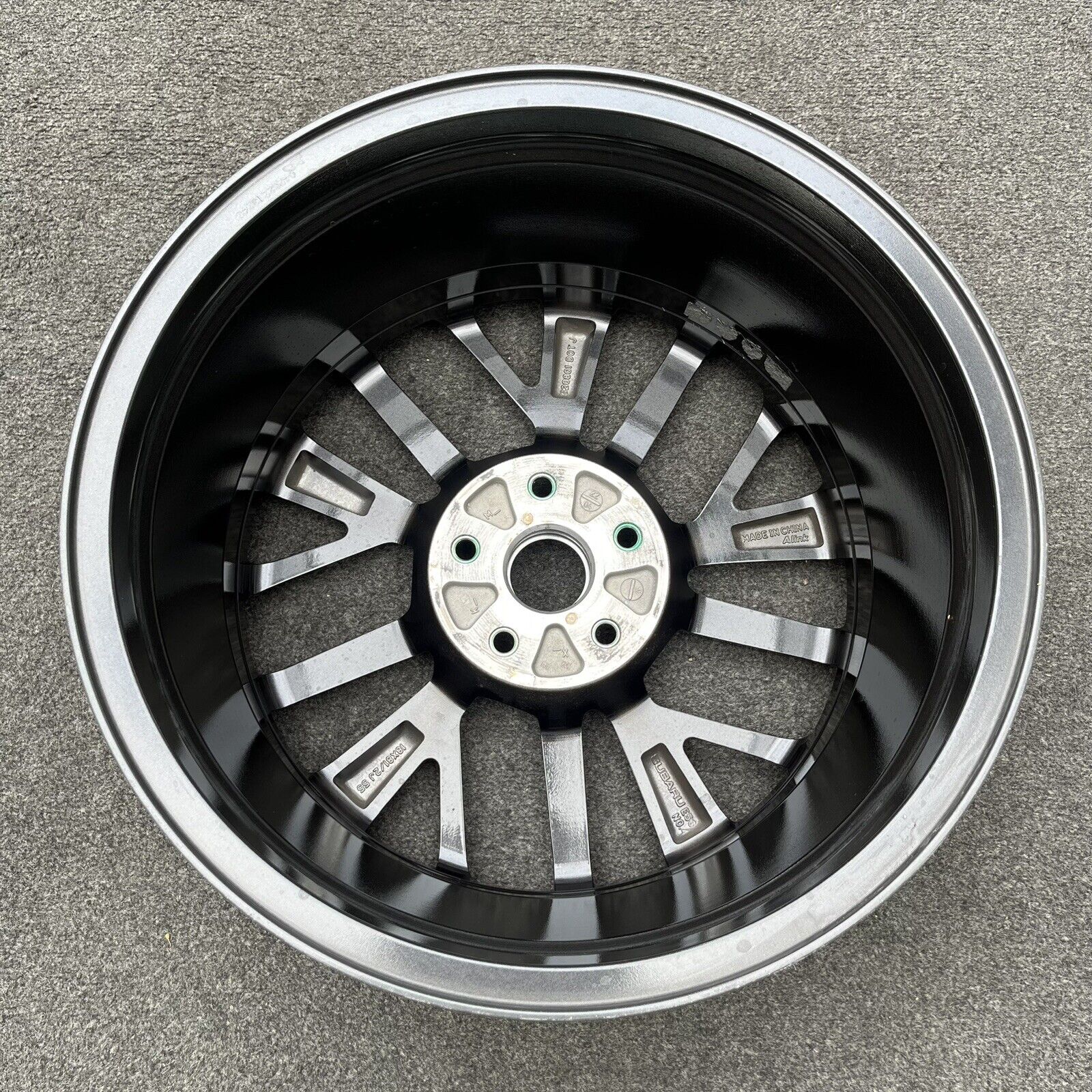 SINGLE 18 INCH WHEEL/RIM SUBARU WRX 2022-2024 OEM CHARCOAL 68896 | JC ...