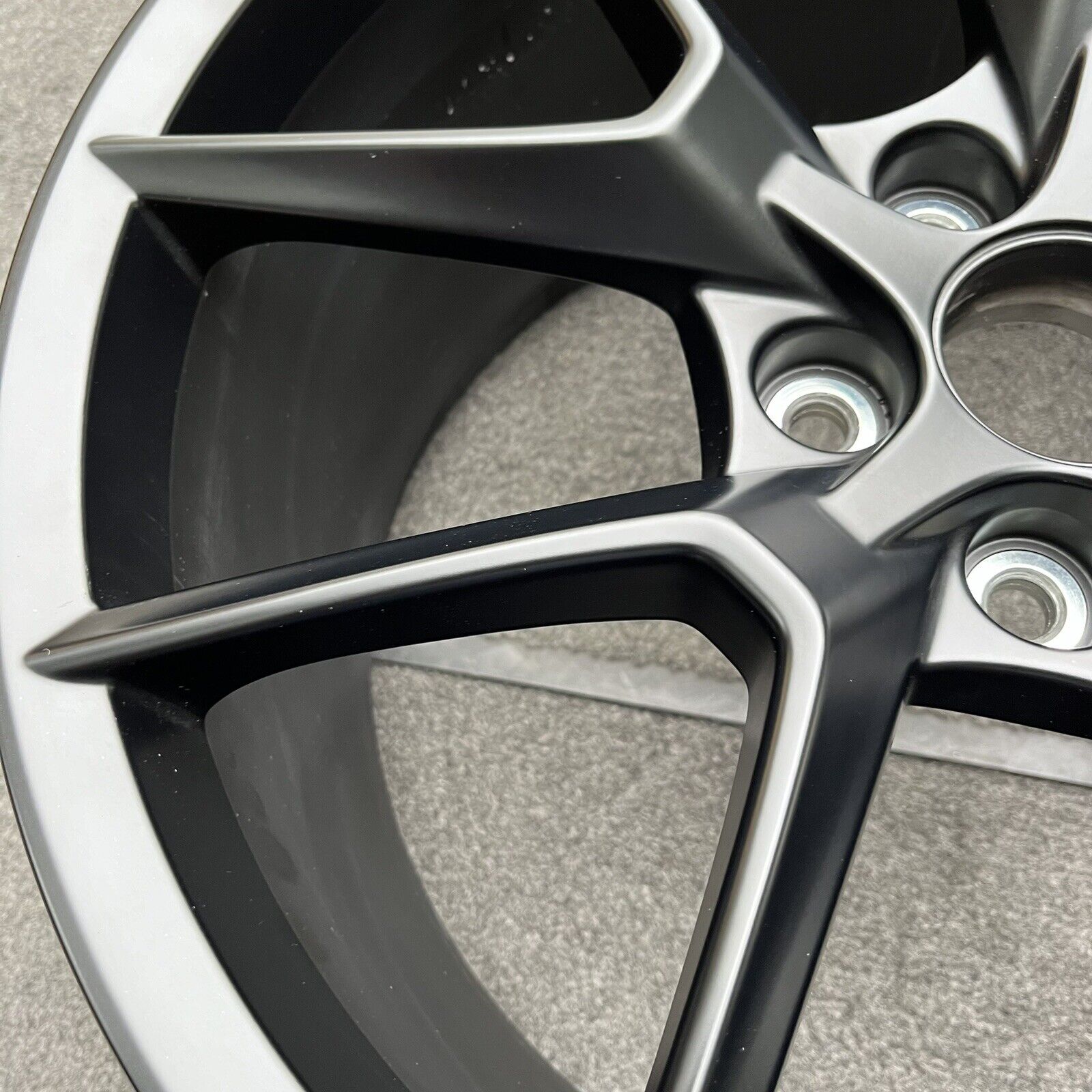 single 19 inch wheel/rim honda civic type r 2023-2024 oem satin black ...