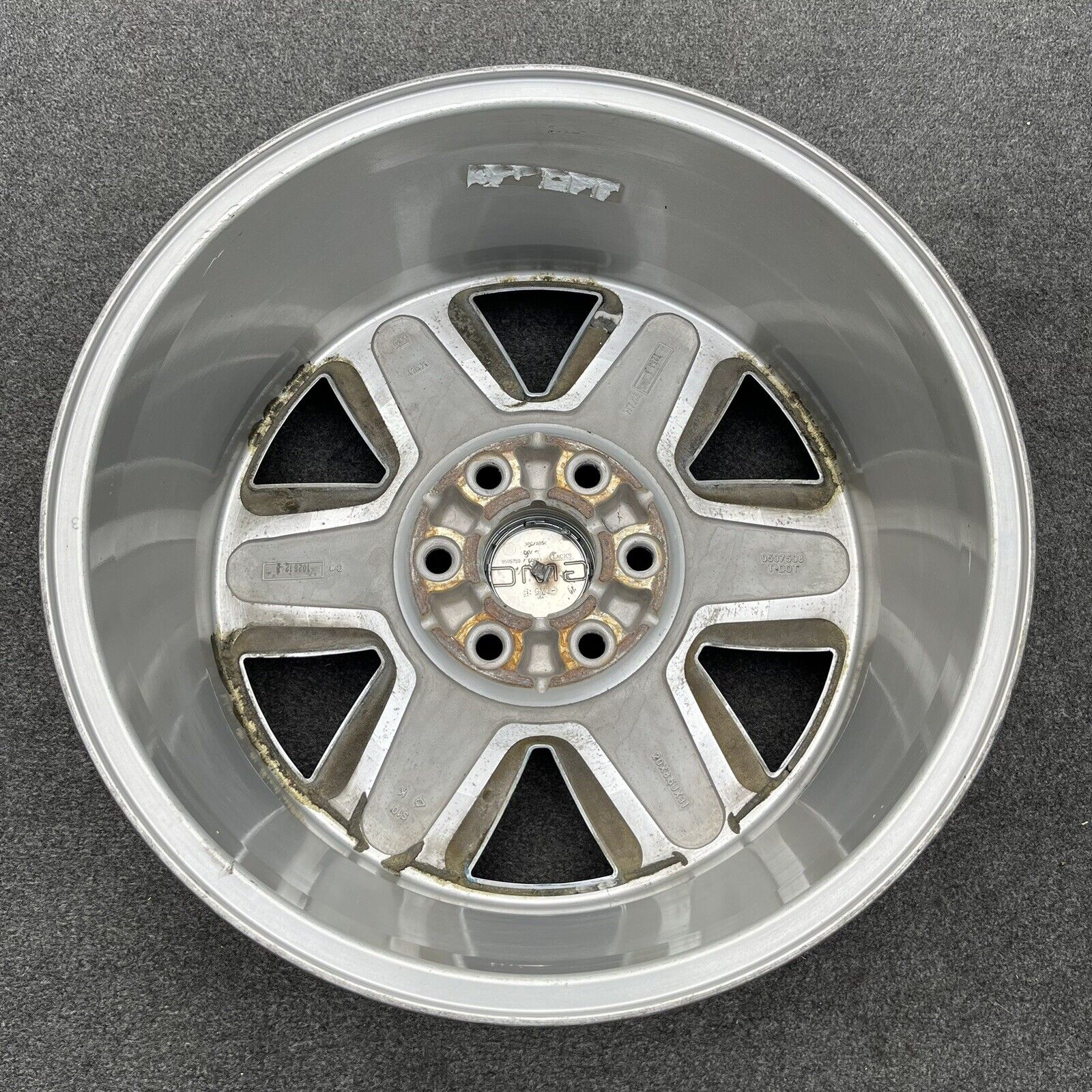 20 Inch Gmc Rims SINGLE 20 INCH WHEEL/RIM GMC SIERRA 1500 YUKON 2009-2014 OEM CHROME ...