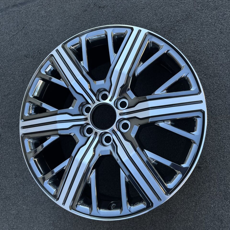 SINGLE 22 INCH WHEEL TOYOTA TUNDRA CAPSTONE 2022-2023 OEM CHARCOAL