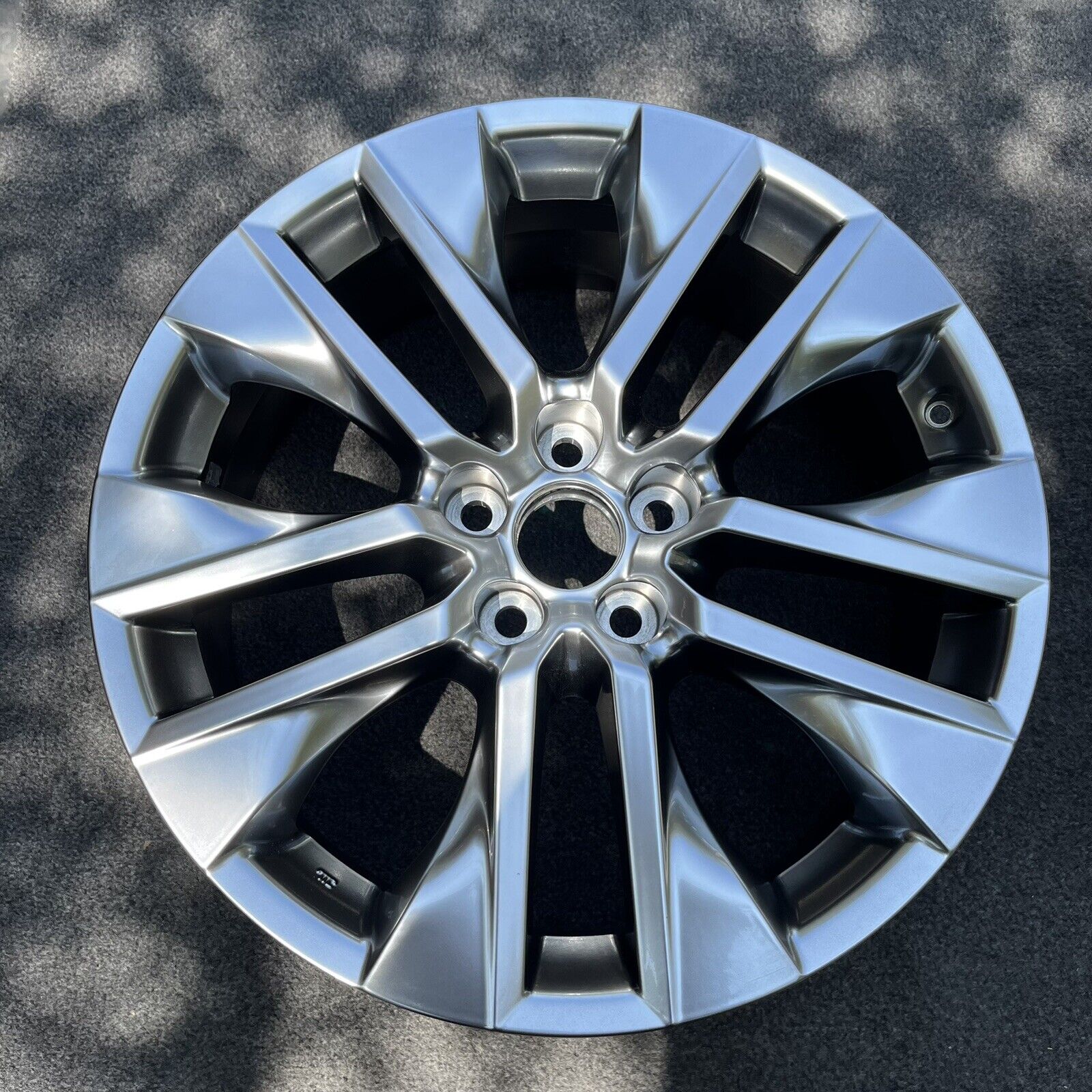 SINGLE 19 INCH WHEEL TOYOTA RAV4 2019-2024 GENUINE OEM HYPER SILVER ...