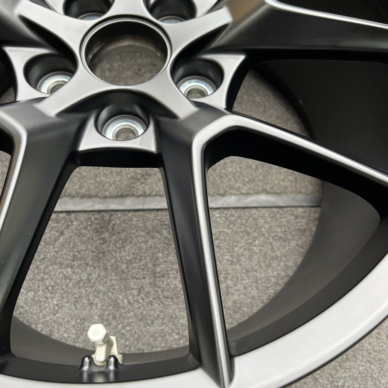 single 19 inch wheel/rim honda civic type r 2023-2024 oem satin black ...