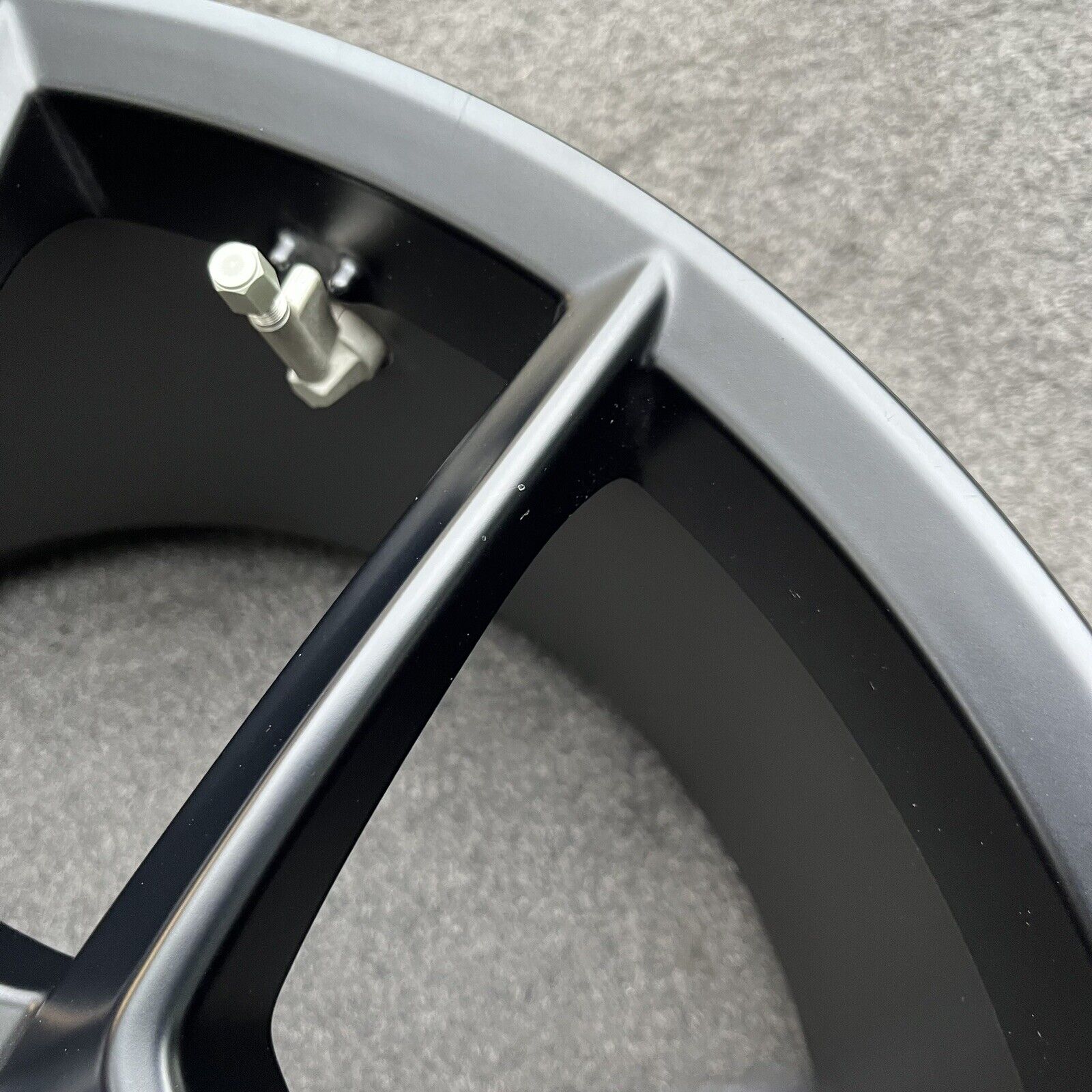 single 19 inch wheel/rim honda civic type r 2023-2024 oem satin black ...