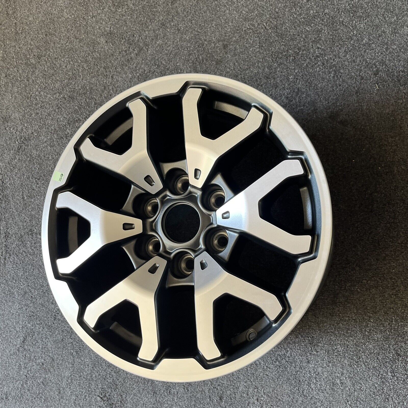 SINGLE 17 INCH WHEEL/RIM FORD RAPTOR 2022-2024 OEM CHARCOAL MACHINED ...