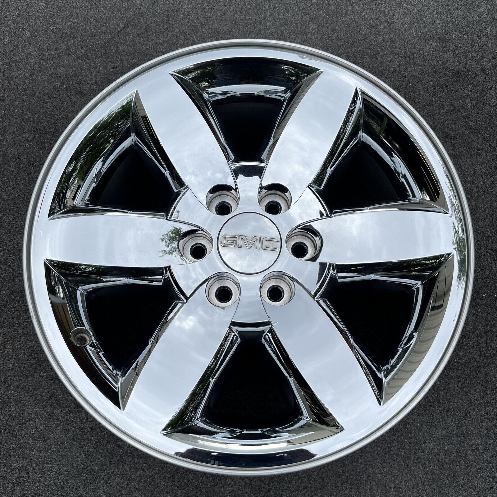 20 Inch Gmc Rims SINGLE 20 INCH WHEEL/RIM GMC SIERRA 1500 YUKON 2009-2014 OEM CHROME ...