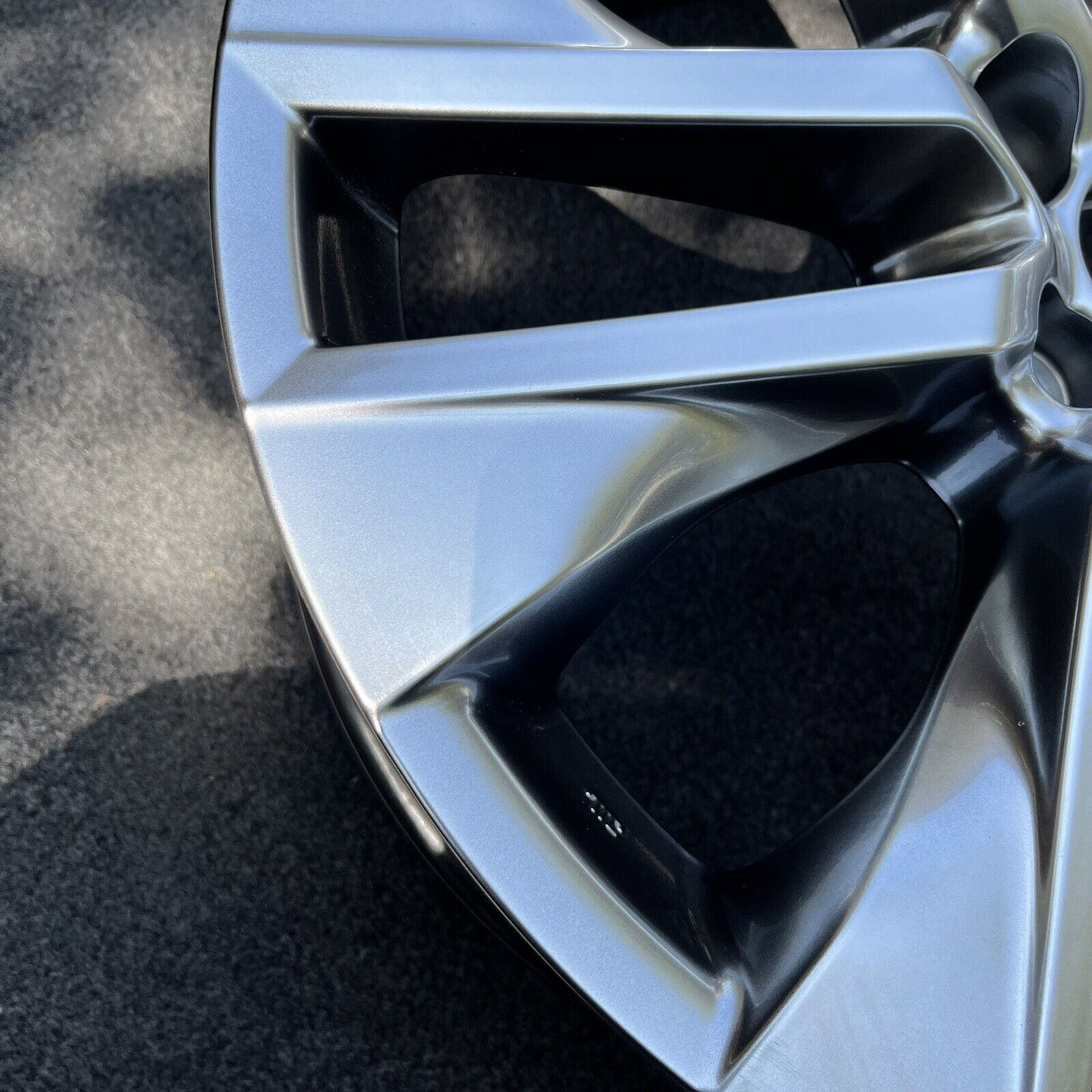 SINGLE 19 INCH WHEEL TOYOTA RAV4 2019-2024 GENUINE OEM HYPER SILVER ...