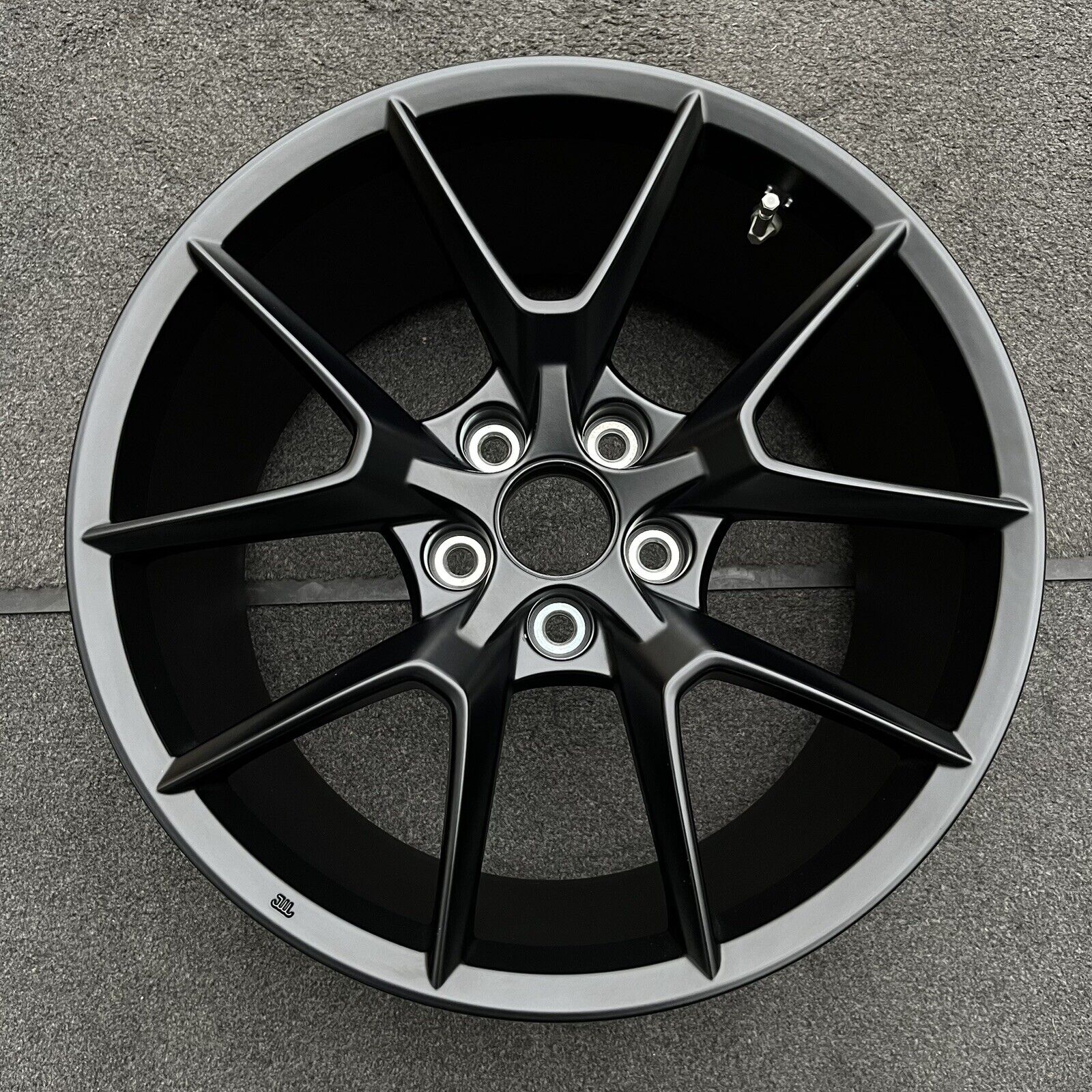 single 19 inch wheel/rim honda civic type r 2023-2024 oem satin black ...
