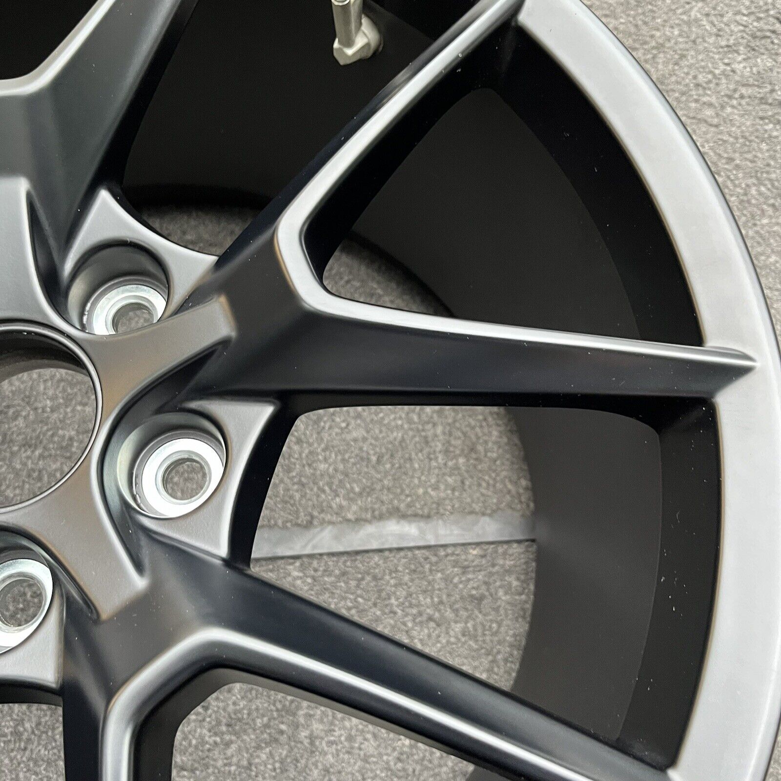 single 19 inch wheel/rim honda civic type r 2023-2024 oem satin black ...