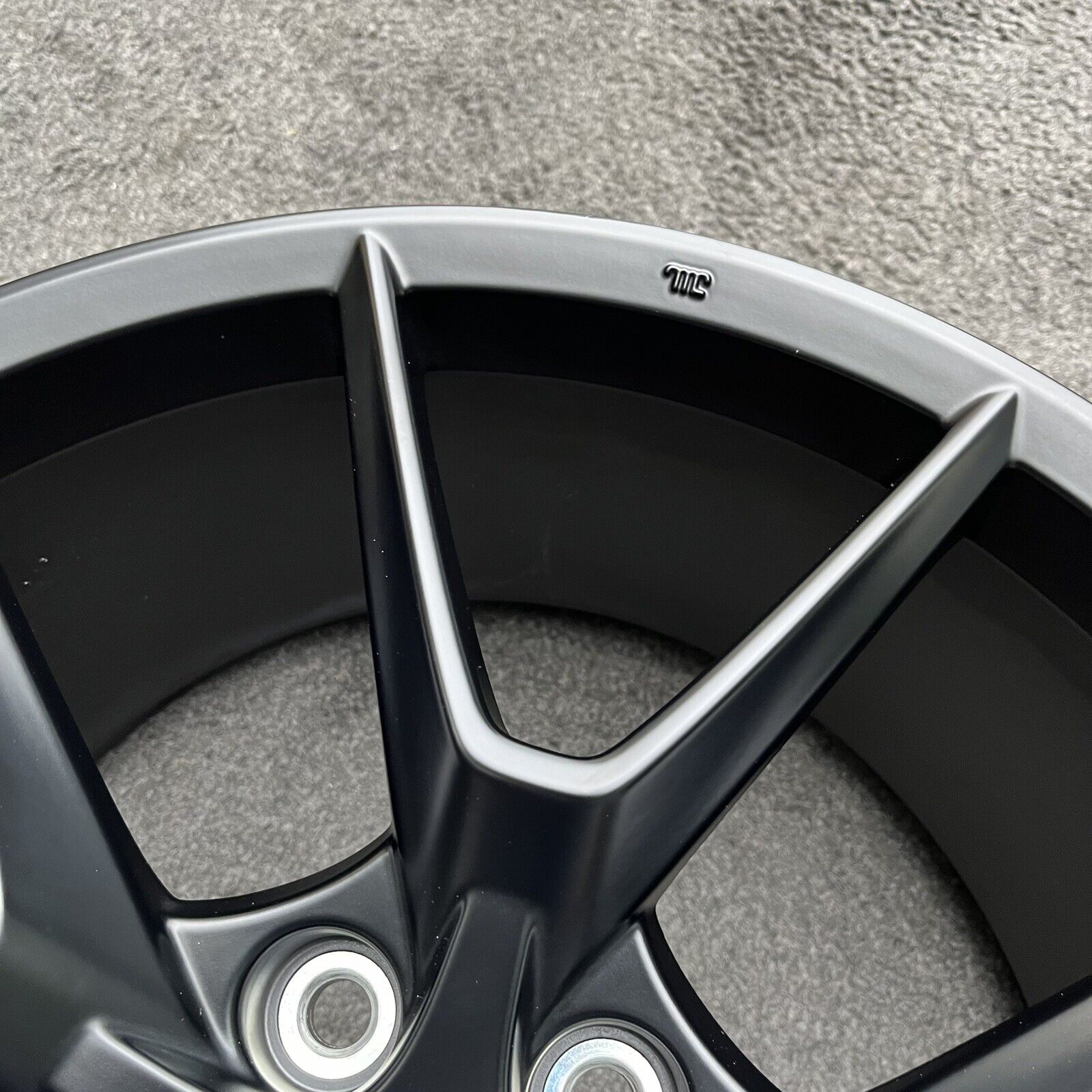 single 19 inch wheel/rim honda civic type r 2023-2024 oem satin black ...