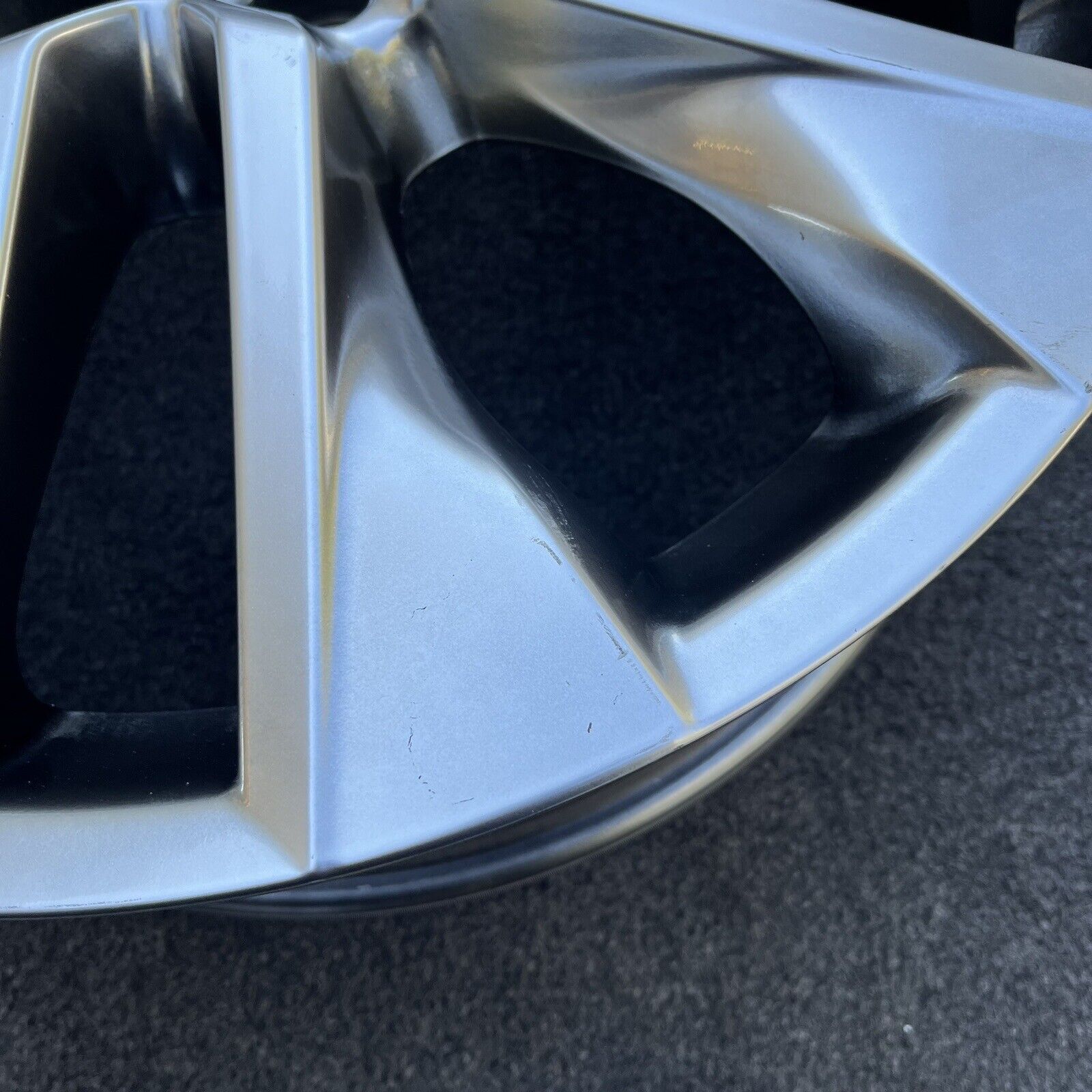 SINGLE 19 INCH WHEEL TOYOTA RAV4 2019-2024 GENUINE OEM HYPER SILVER ...