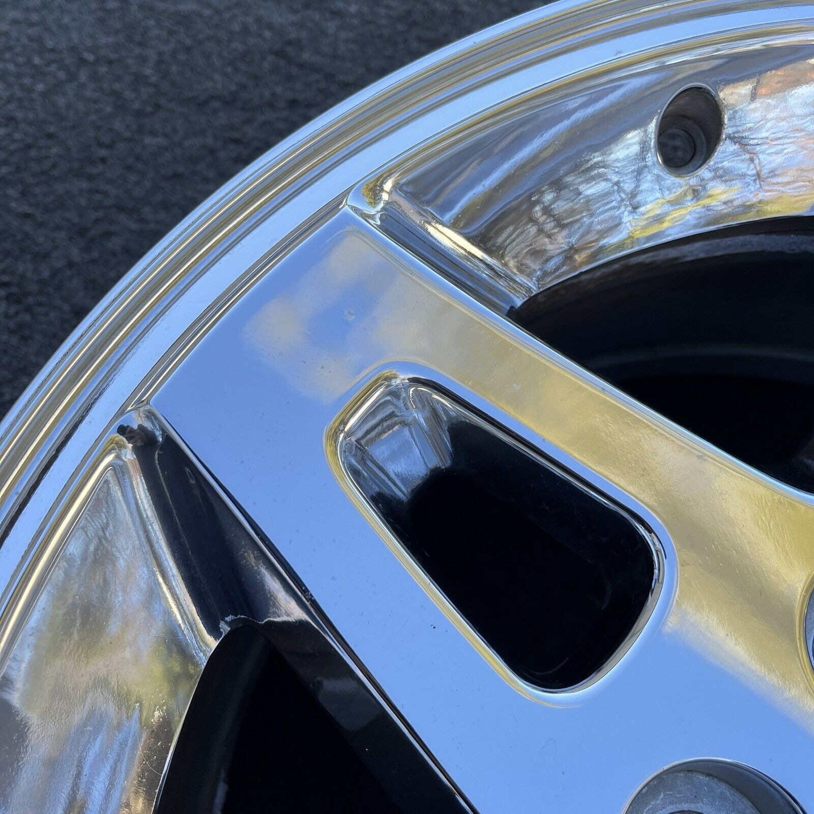 SINGLE 18 INCH WHEEL/RIM GMC SIERRA 1500 2008-2012 OEM GENUINE CHROME ...