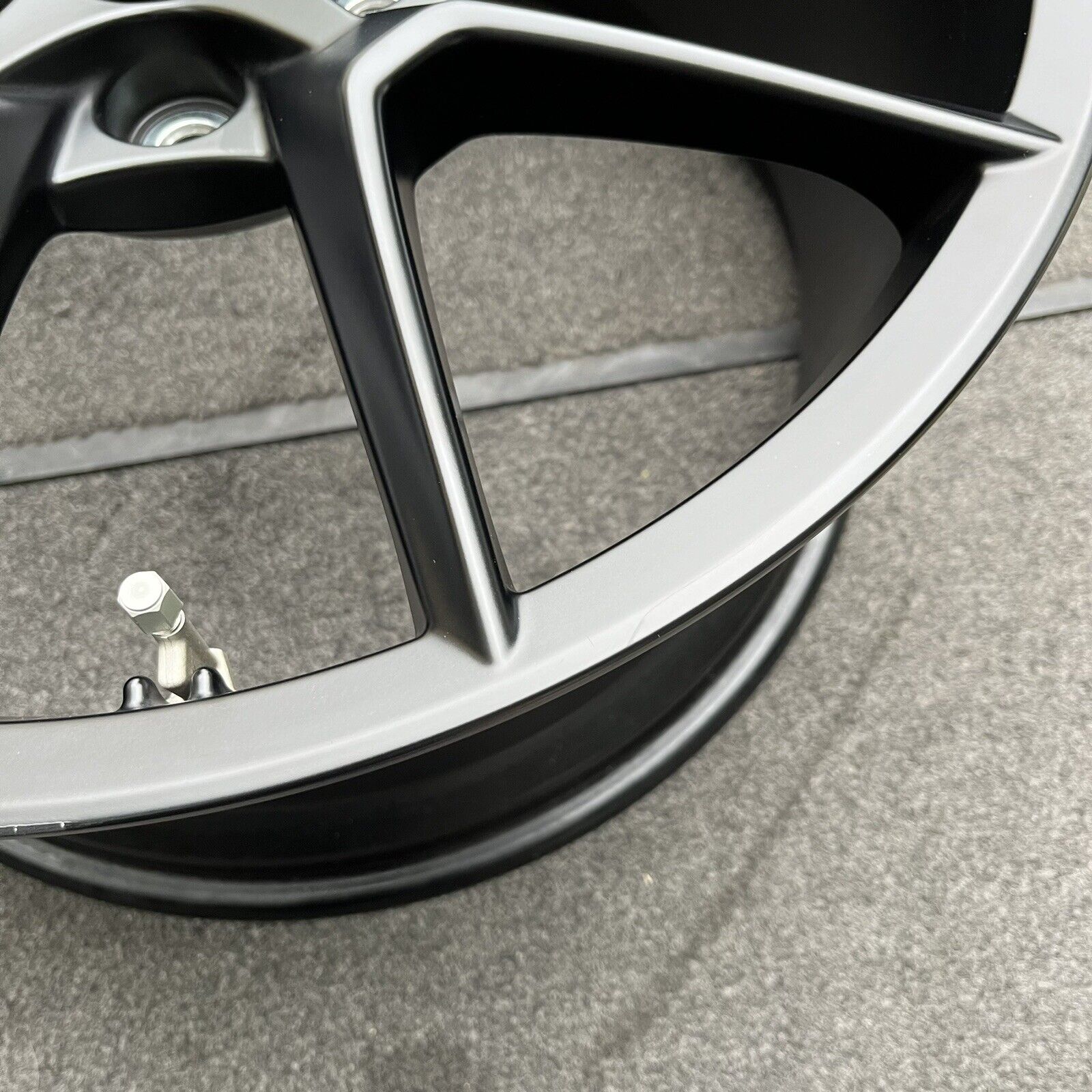 single 19 inch wheel/rim honda civic type r 2023-2024 oem satin black ...