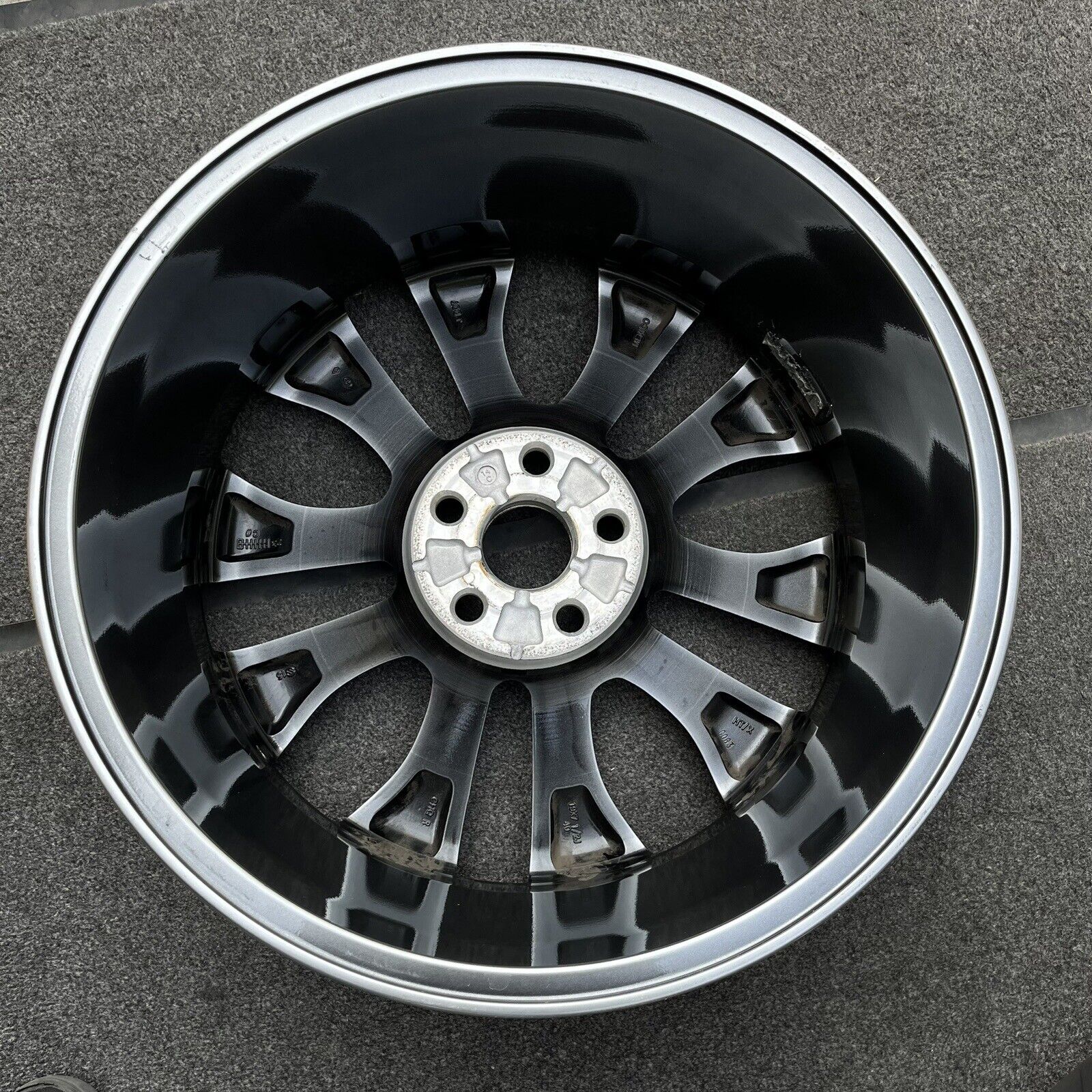 SINGLE 19 INCH WHEEL TOYOTA RAV4 2019-2024 GENUINE OEM HYPER SILVER ...