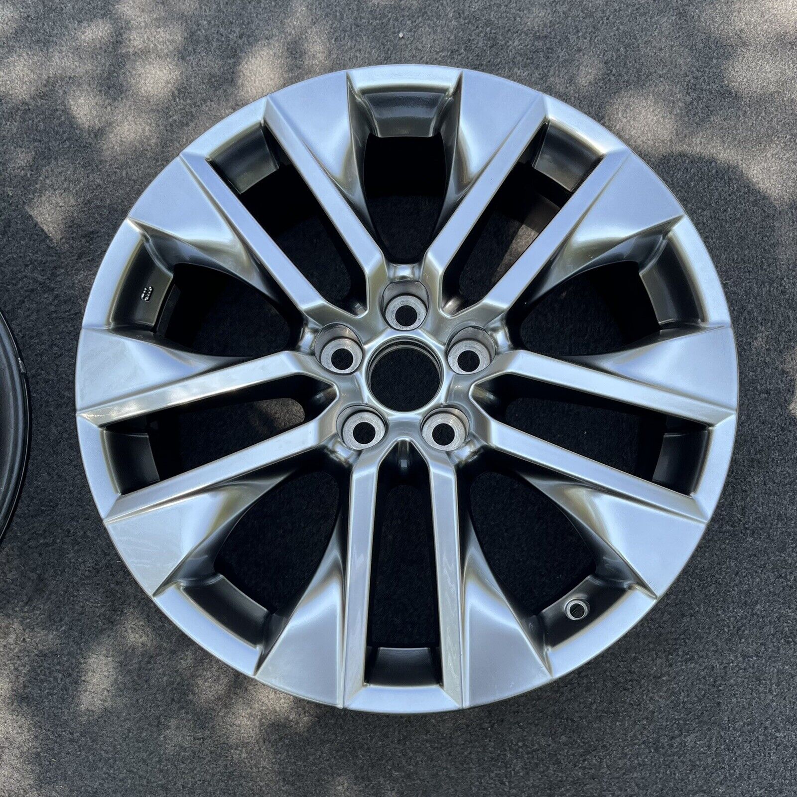 SINGLE 19 INCH WHEEL TOYOTA RAV4 2019-2024 GENUINE OEM HYPER SILVER ...