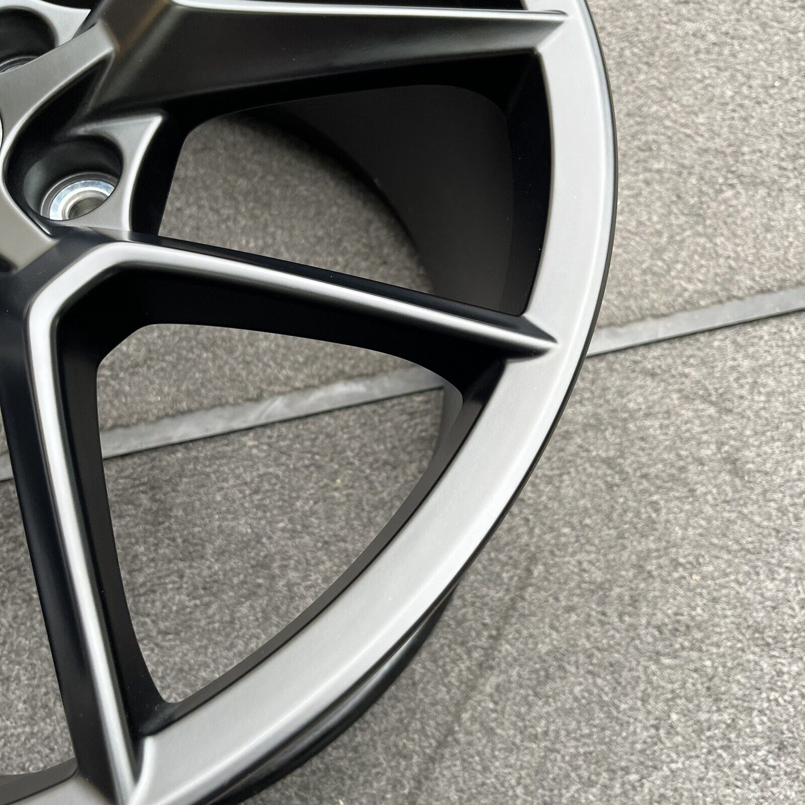 single 19 inch wheel/rim honda civic type r 2023-2024 oem satin black ...