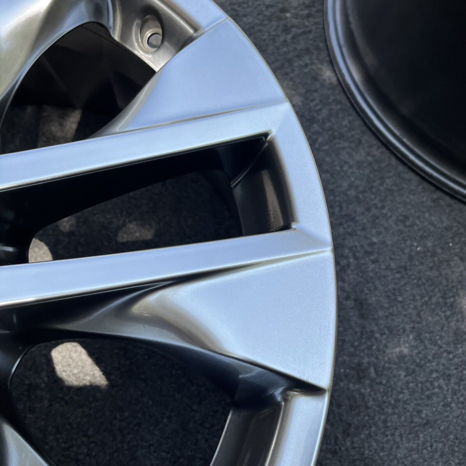 SINGLE 19 INCH WHEEL TOYOTA RAV4 2019-2024 GENUINE OEM HYPER SILVER ...