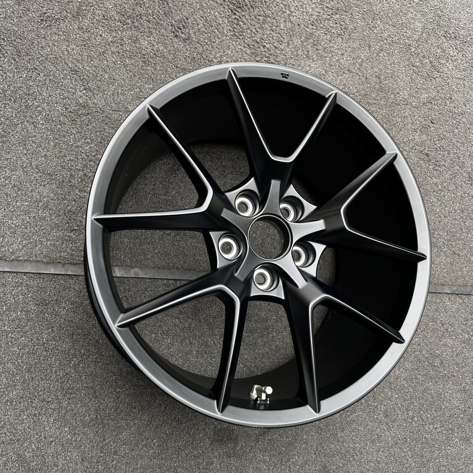 single 19 inch wheel/rim honda civic type r 2023-2024 oem satin black ...