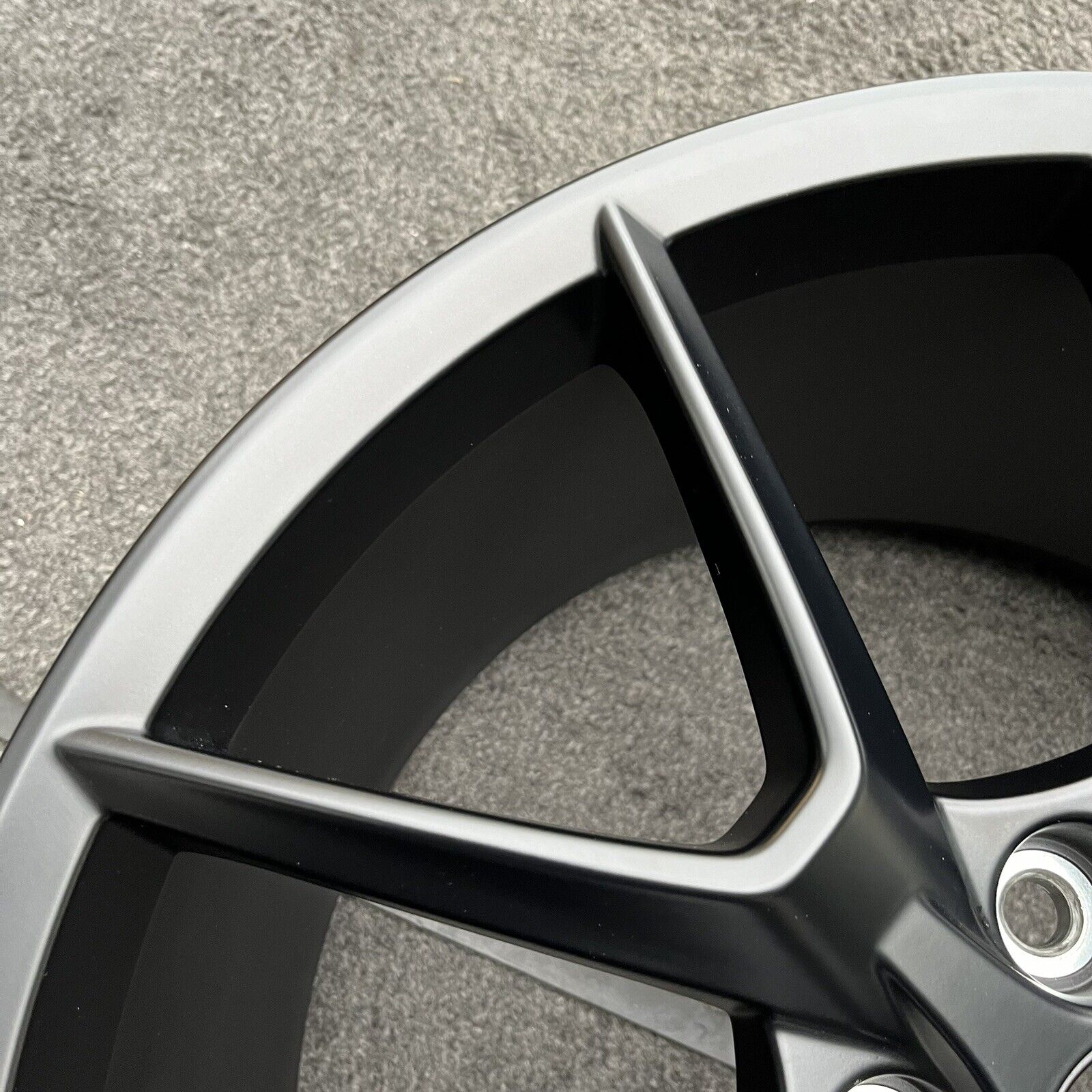 single 19 inch wheel/rim honda civic type r 2023-2024 oem satin black ...