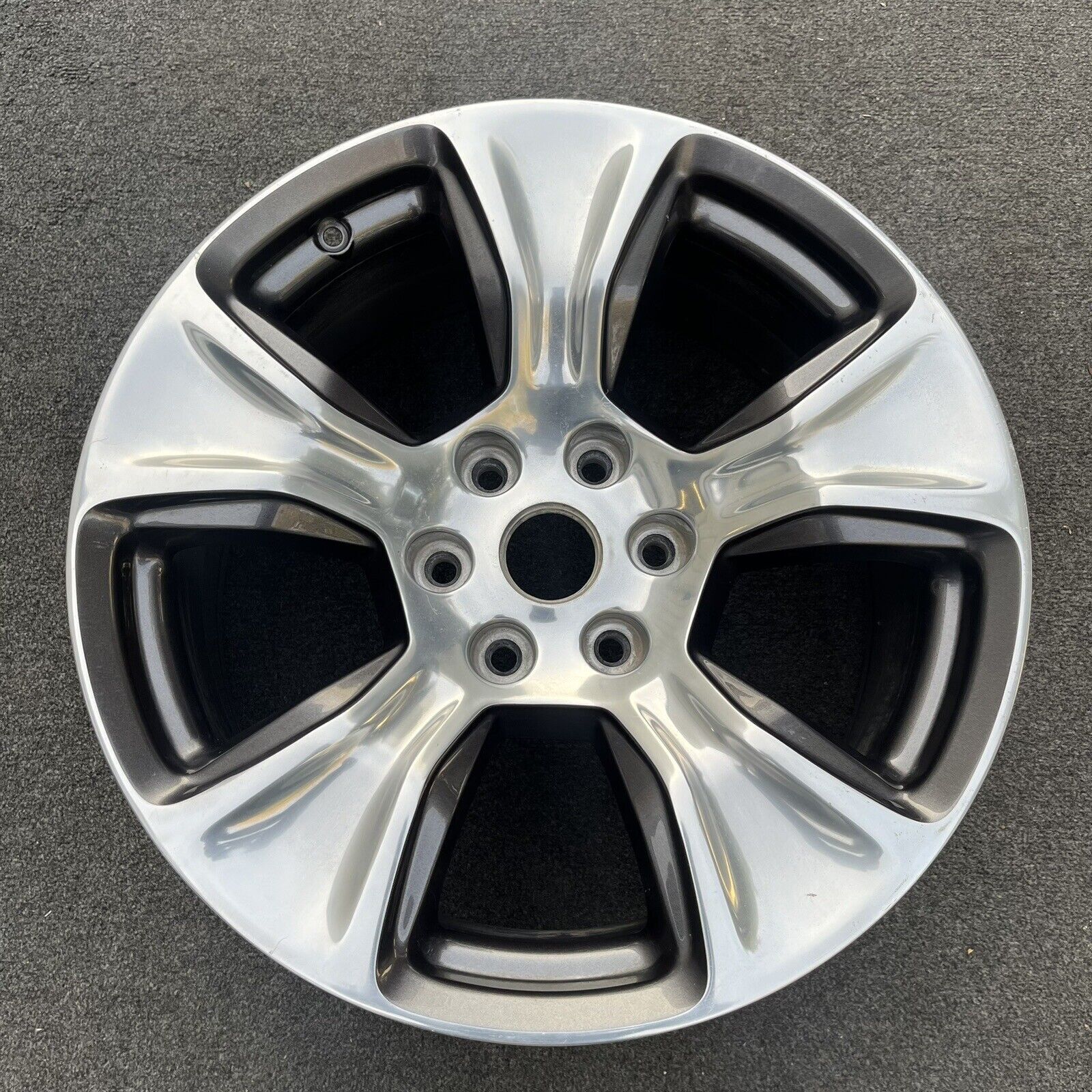 20 Inch Rams SINGLE 20 INCH WHEEL/RIM RAM 1500 2019-2023 OEM GENUINE CHARCOAL ...