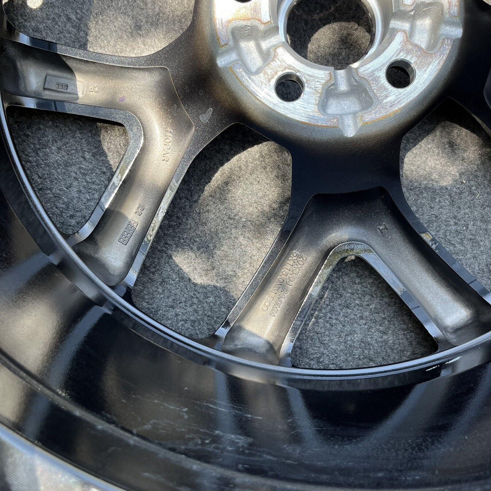SINGLE 20 INCH WHEEL/RIM DODGE CHALLENGER CHARGER 2019-2023 OEM ...